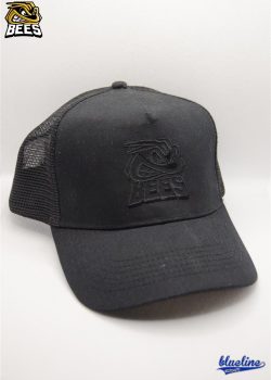 Black On black Trucker hat £15